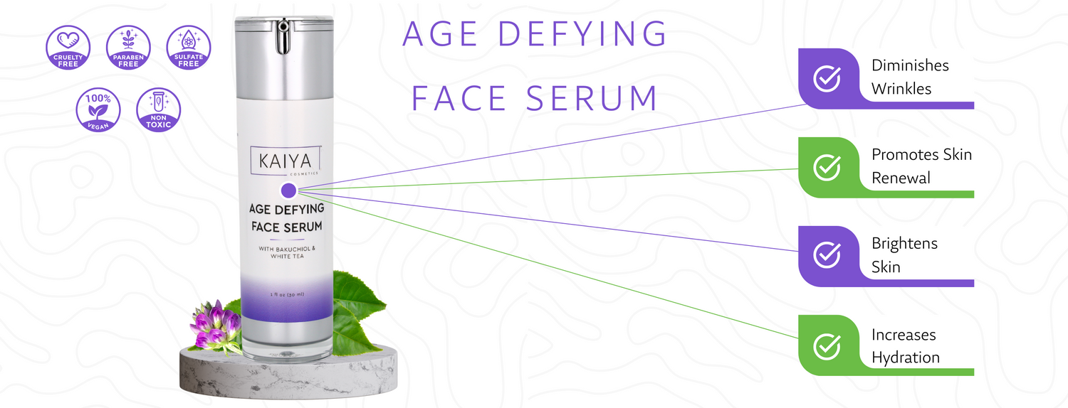 Kaiya Cosmetics™ AGE DEFYING FACE SERUM