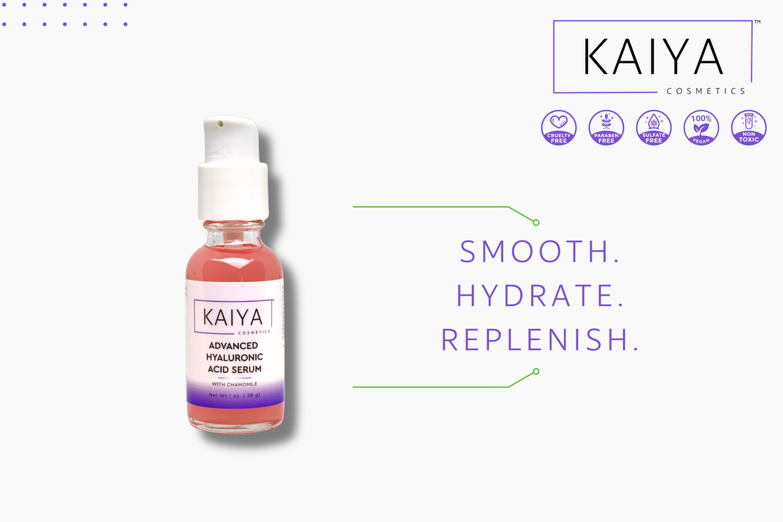 Kaiya Cosmetics™ Advanced Hyaluronic Acid Serum with Chamomile