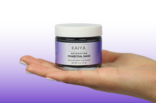 Kaiya Cosmetics™ Detoxifying Charcoal Mask with an Earth Clay Blend