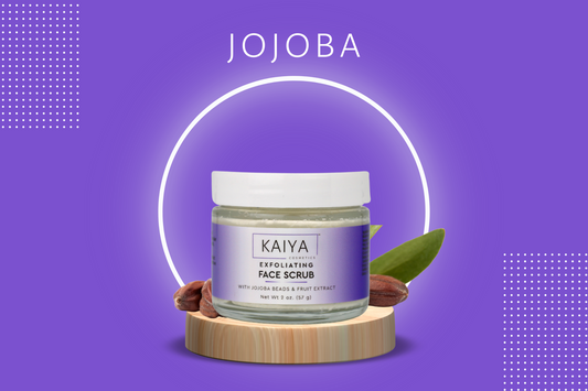 Kaiya Cosmetics™ Exfoliating Face Scrub with Jojoba Beads