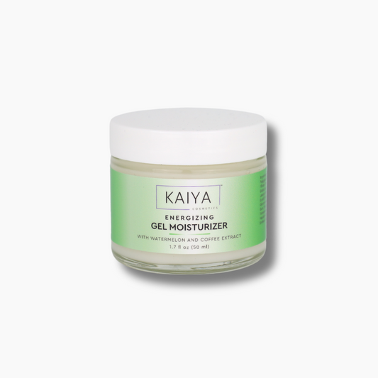 Kaiya Cosmetics™ Energizing Gel Moisturizer with Watermelon and Coffee Extract