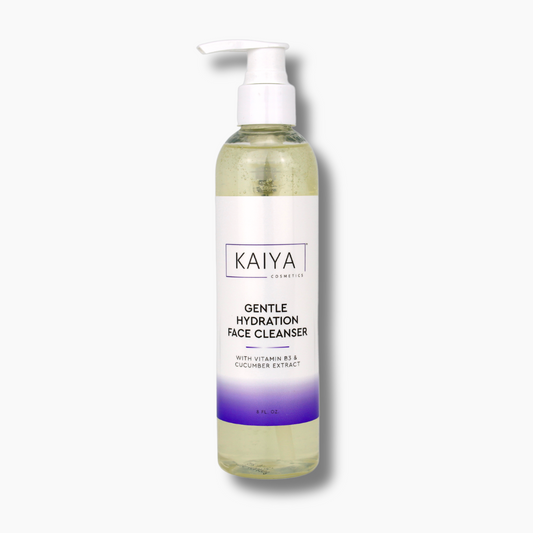 Kaiya Cosmetics ™ Gentle Hydration Face Cleanser with Vitamin B3 & Cucumber Extract