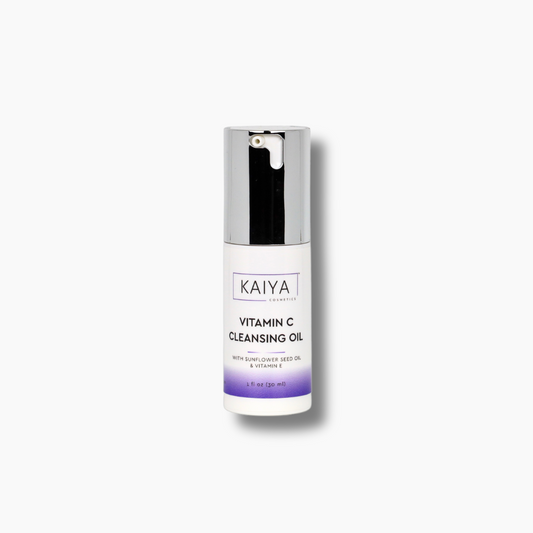 Kaiya Cosmetics™ Vitamin C Cleansing Oil with Sunflower Seed Oil & Vitamin E
