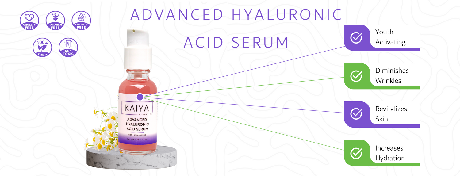 Kaiya Cosmetics™ Advanced Hyaluronic Acid Serum