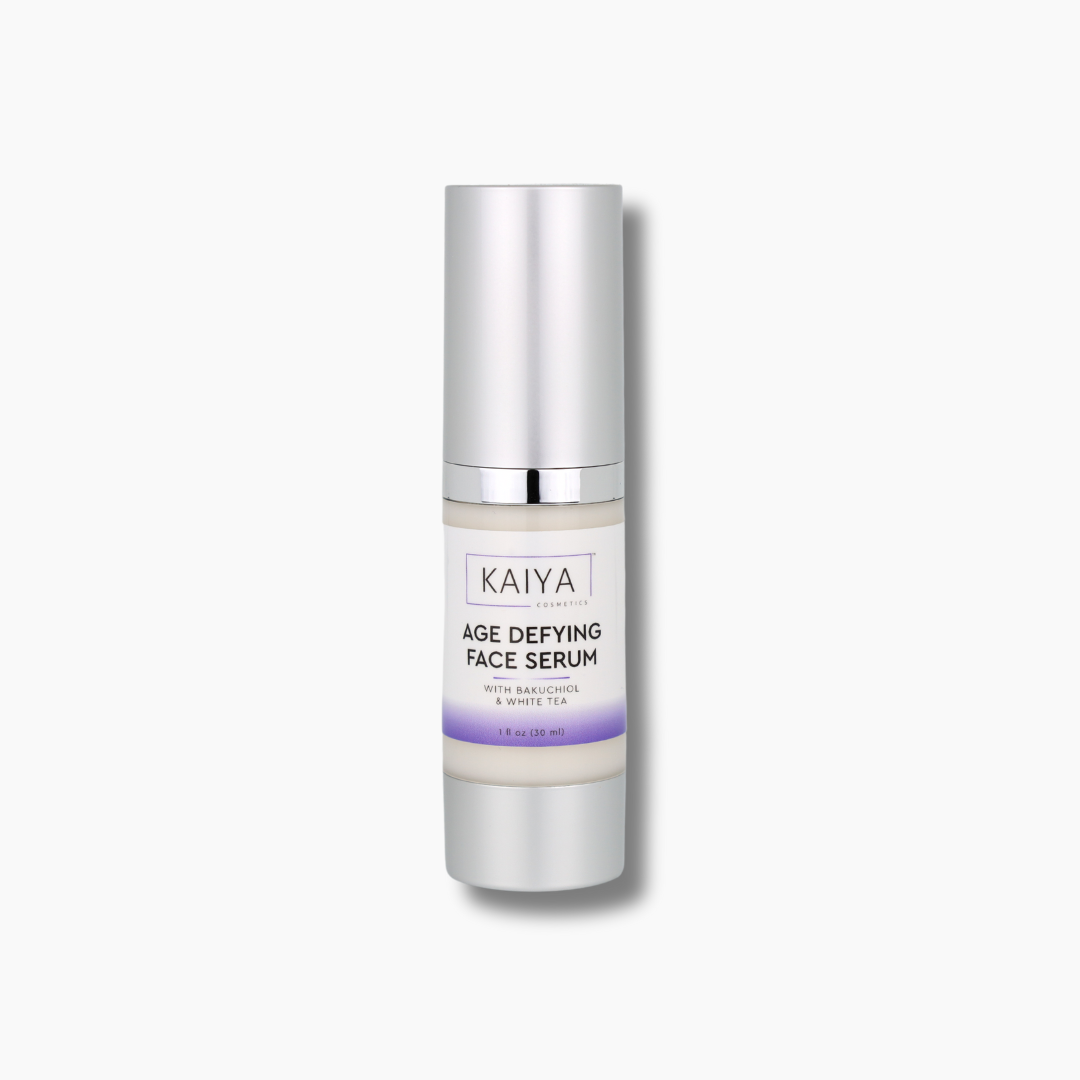 Kaiya Cosmetics™ Age Defying Face Serum with Bakuchiol & White Tea