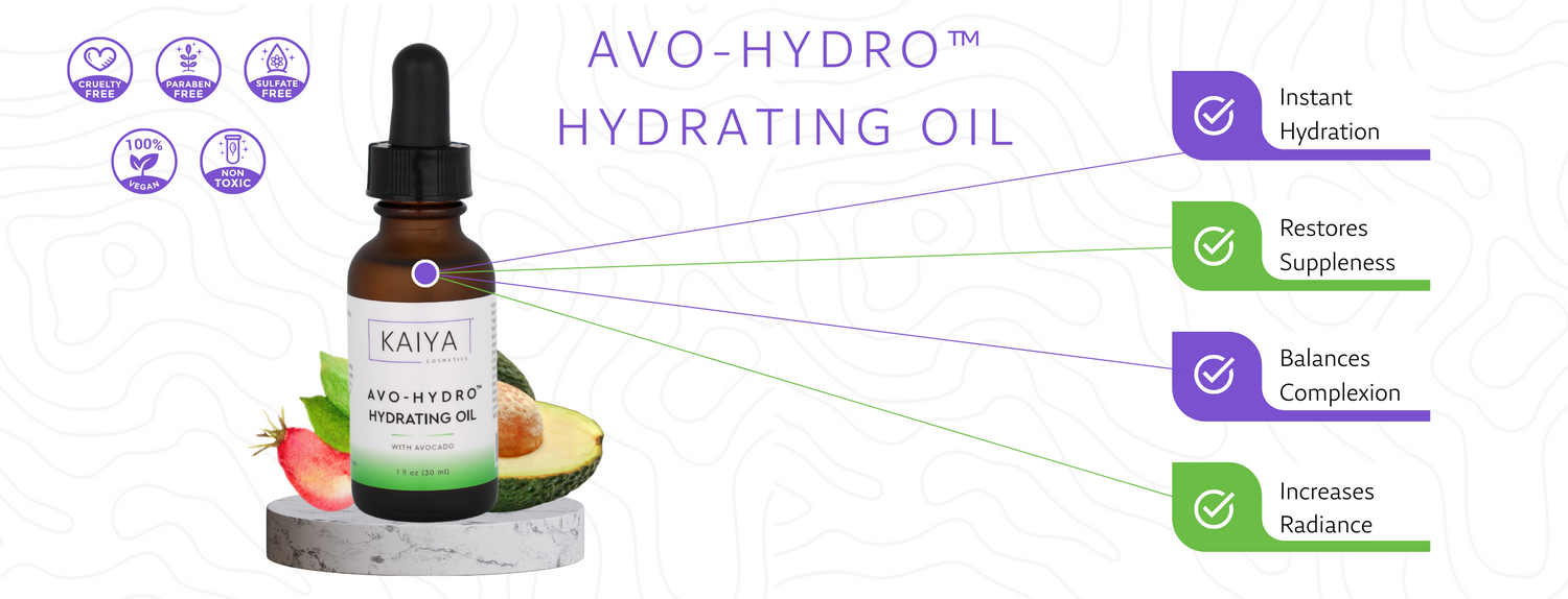 Kaiya Cosmetics™ Avo-Hydro™ Hydrating Oil with Avocado