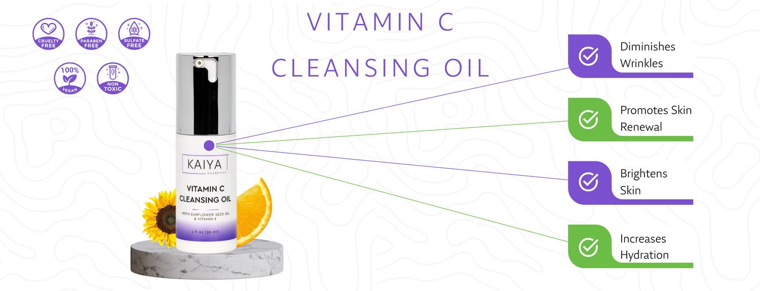 Kaiya Cosmetics™ VITAMIN C CLEANSING OIL