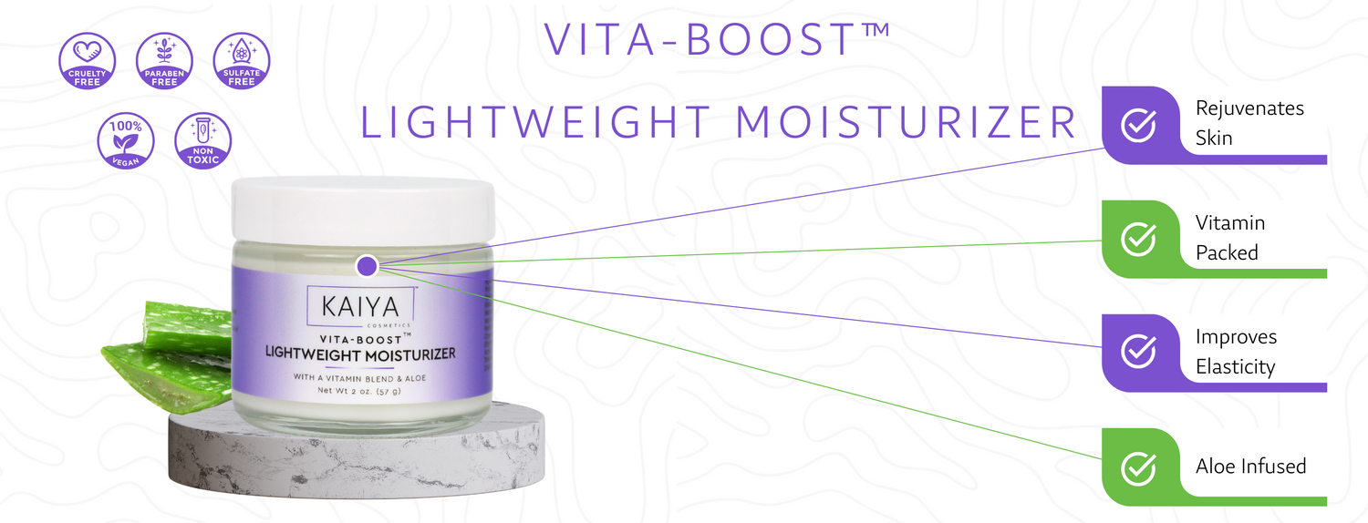 Kaiya Cosmetics™ Vita-Boost™ Lightweight Moisturizer